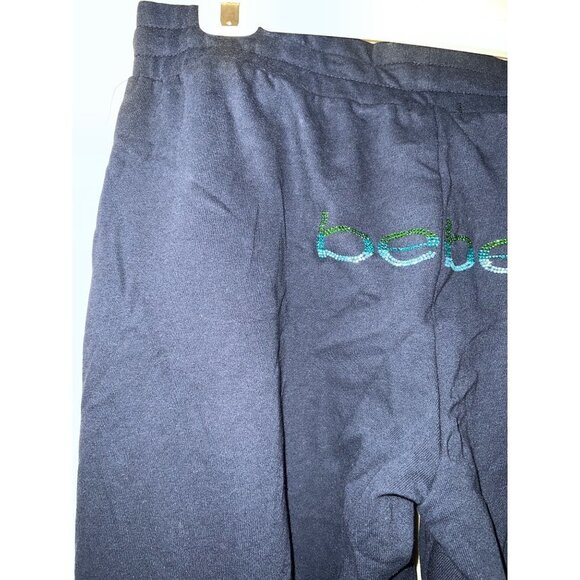 Bebe Navy Joggers -- NWT -- Large - Picture 8 of 12